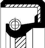 Wilmink Group WG1225165 - Ущільнене кільце валу, автоматична коробка передач autocars.com.ua