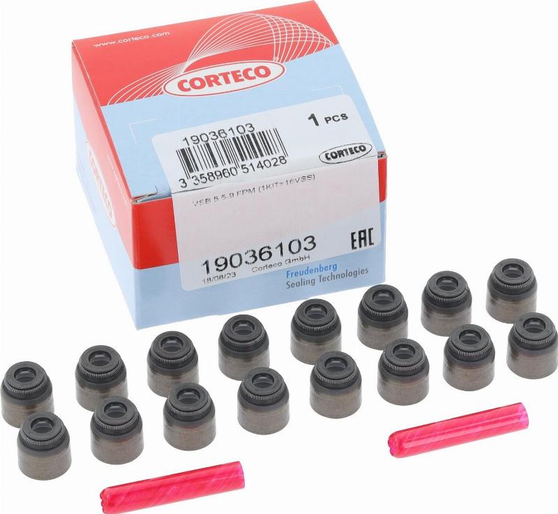 Wilmink Group WG1225854 - Комплект прокладок, стержень клапана autocars.com.ua