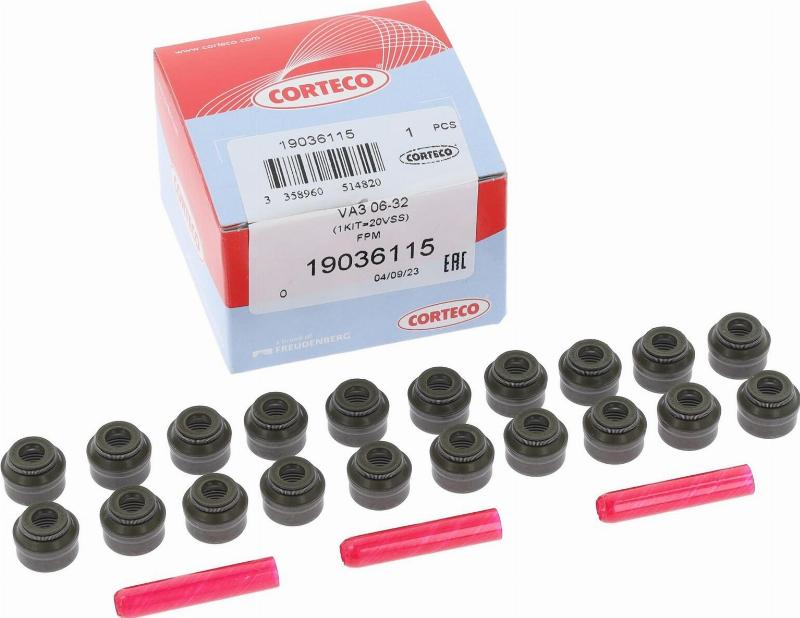 Wilmink Group WG1225861 - Комплект прокладок, стержень клапана autocars.com.ua