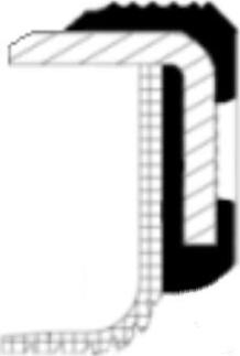 Wilmink Group WG1225936 - Ущільнене кільце, колінчастий вал autocars.com.ua