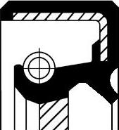 Wilmink Group WG1225954 - Ущільнене кільце, колінчастий вал autocars.com.ua