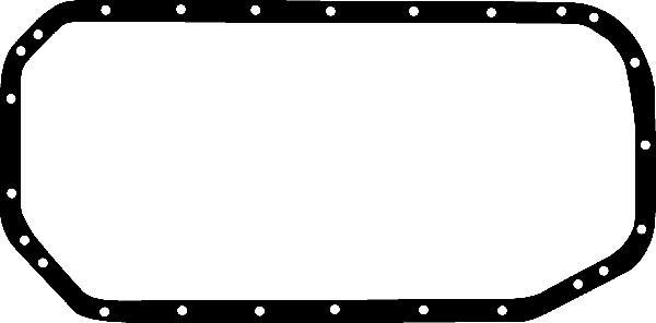 Wilmink Group WG1227237 - Прокладка, масляна ванна autocars.com.ua