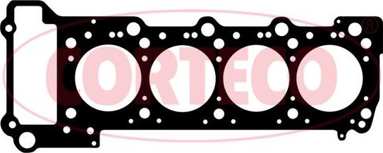 Wilmink Group WG1228429 - Прокладка, головка циліндра autocars.com.ua