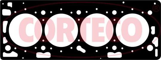 Wilmink Group WG1228457 - Прокладка, головка циліндра autocars.com.ua