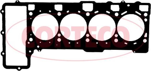 Wilmink Group WG1228505 - Прокладка, головка циліндра autocars.com.ua