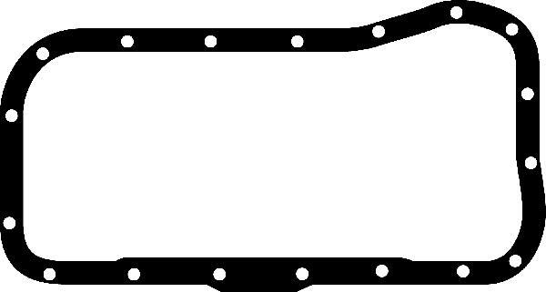 Wilmink Group WG1230137 - Прокладка, масляна ванна autocars.com.ua