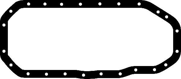 Wilmink Group WG1230162 - Прокладка, масляна ванна autocars.com.ua