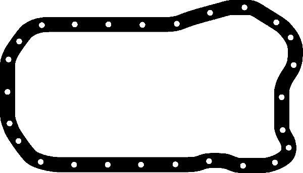 Wilmink Group WG1230163 - Прокладка, масляна ванна autocars.com.ua