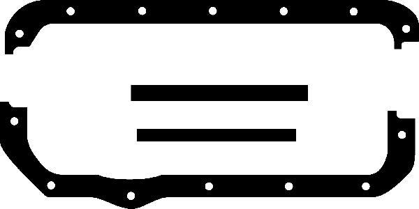 Wilmink Group WG1230186 - Прокладка, масляна ванна autocars.com.ua