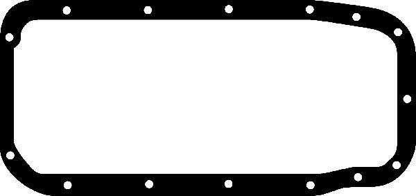 Wilmink Group WG1230187 - Прокладка, масляна ванна autocars.com.ua