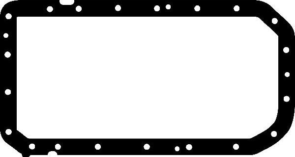 Wilmink Group WG1230222 - Прокладка, масляна ванна autocars.com.ua