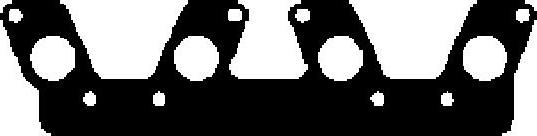 Wilmink Group WG1232551 - Прокладка, випускний колектор autocars.com.ua