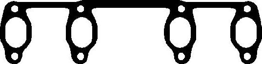 Wilmink Group WG1232679 - Прокладка, випускний колектор autocars.com.ua