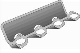 Wilmink Group WG1232686 - Прокладка, випускний колектор autocars.com.ua