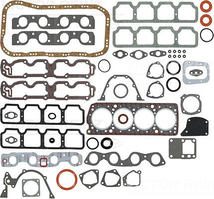 Wilmink Group WG1238857 - Комплект прокладок, двигун autocars.com.ua