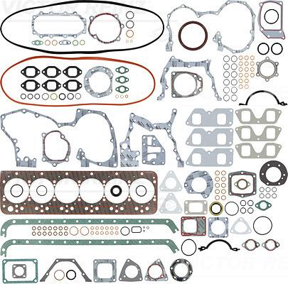 Wilmink Group WG1238896 - Комплект прокладок, двигун autocars.com.ua