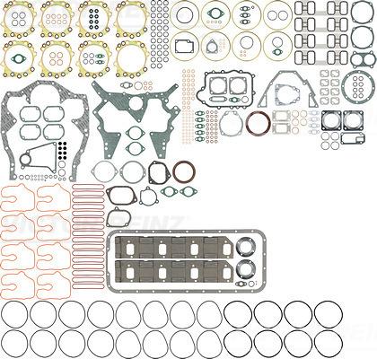 Wilmink Group WG1238937 - Комплект прокладок, двигун autocars.com.ua