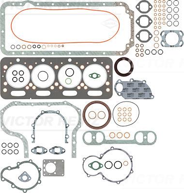 Wilmink Group WG1238942 - Комплект прокладок, двигун autocars.com.ua