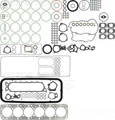 Wilmink Group WG1238967 - Комплект прокладок, двигун autocars.com.ua