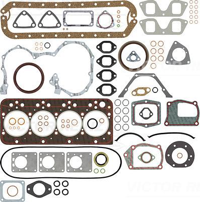 Wilmink Group WG1239217 - Комплект прокладок, двигун autocars.com.ua