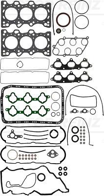 Wilmink Group WG1239370 - Комплект прокладок, двигун autocars.com.ua