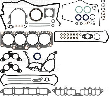 Wilmink Group WG1239440 - Комплект прокладок, двигун autocars.com.ua