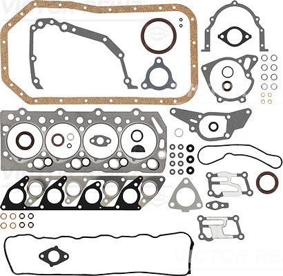 Wilmink Group WG1239680 - Комплект прокладок, двигун autocars.com.ua