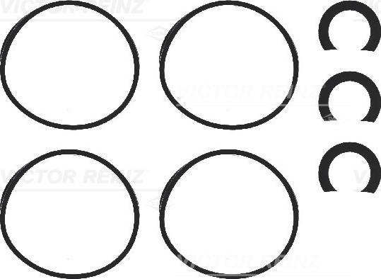 Wilmink Group WG1242410 - Комплект прокладок, впускний колектор autocars.com.ua