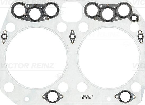 Wilmink Group WG1244262 - Прокладка, головка циліндра autocars.com.ua