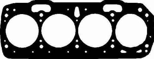 Wilmink Group WG1002423 - Прокладка, головка циліндра autocars.com.ua