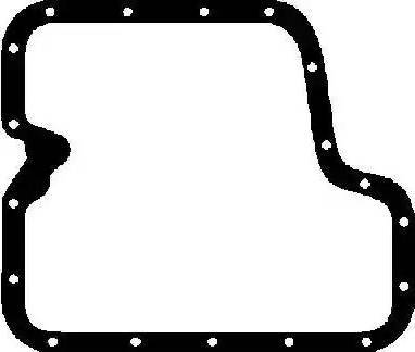 Wilmink Group WG1007807 - Прокладка, масляна ванна autocars.com.ua