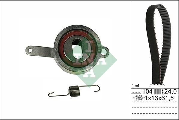 Wilmink Group WG1251596 - Комплект ремня ГРМ autodnr.net