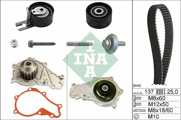 Wilmink Group WG1251692 - Водяной насос + комплект зубчатого ремня autodnr.net