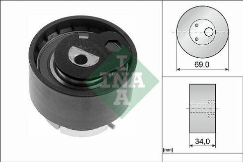 Wilmink Group WG1252592 - Натяжной ролик, ремень ГРМ autodnr.net