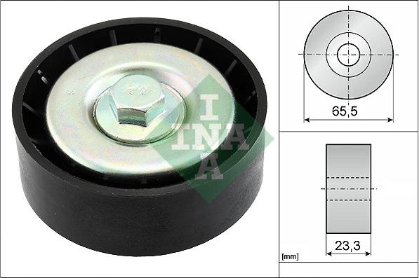 Wilmink Group WG1252857 - Направляющий ролик, поликлиновый ремень autodnr.net