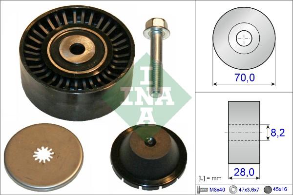 Wilmink Group WG1253097 - Направляющий ролик, поликлиновый ремень autodnr.net