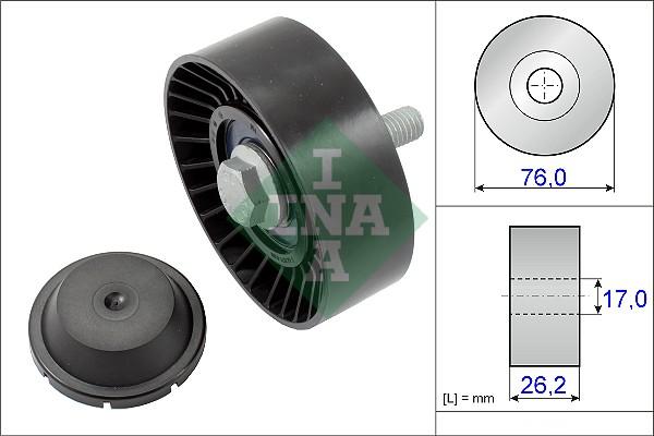 Wilmink Group WG1253118 - Направляющий ролик, поликлиновый ремень autodnr.net