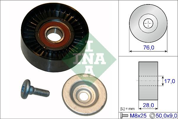 Wilmink Group WG1253124 - Направляющий ролик, поликлиновый ремень autodnr.net