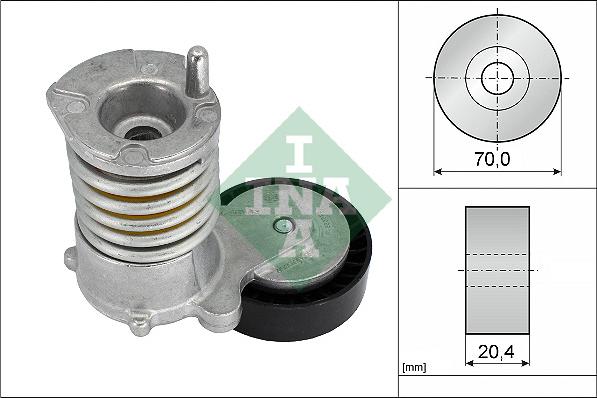 Wilmink Group WG1253283 - Натягувач ременя, клинові зуб. autocars.com.ua