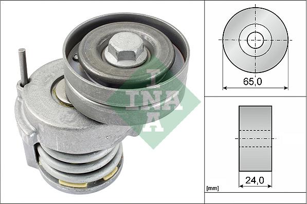 Wilmink Group WG1253312 - Натягувач ременя, клинові зуб. autocars.com.ua