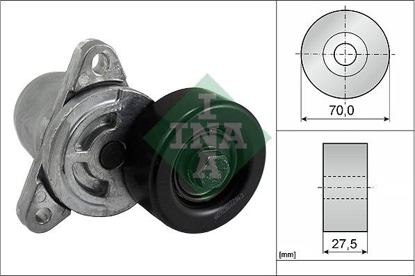 Wilmink Group WG1253480 - Натягувач ременя, клинові зуб. autocars.com.ua