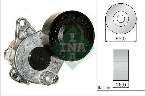 Wilmink Group WG1253502 - Натяжитель, поликлиновый ремень autodnr.net