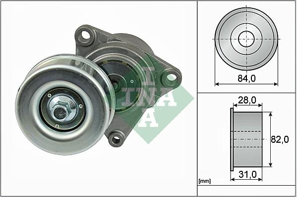 Wilmink Group WG1253516 - Натягувач ременя, клинові зуб. autocars.com.ua