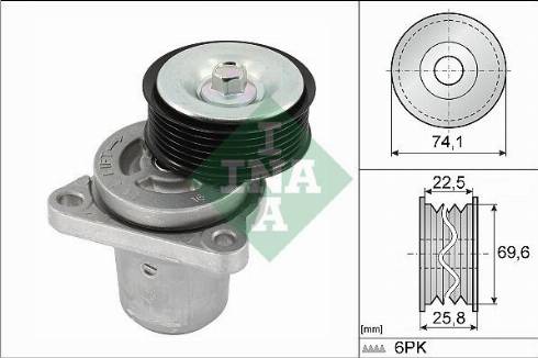 Wilmink Group WG1253535 - Натяжитель, поликлиновый ремень autodnr.net