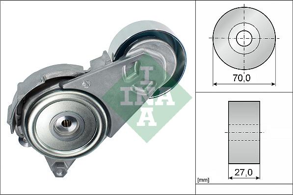 Wilmink Group WG1253537 - Натягувач ременя, клинові зуб. autocars.com.ua