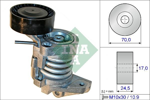 Wilmink Group WG1253559 - Натягувач ременя, клинові зуб. autocars.com.ua