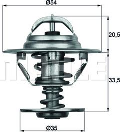 Wilmink Group WG1261807 - Термостат, охлаждающая жидкость autodnr.net