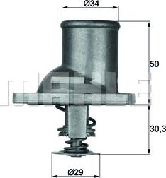 Wilmink Group WG1261817 - Термостат, охлаждающая жидкость autodnr.net