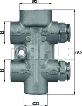 Wilmink Group WG1261856 - Термостат, масляне охолодження autocars.com.ua