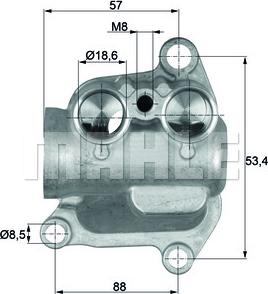 Wilmink Group WG1261859 - Термостат, масляне охолодження autocars.com.ua